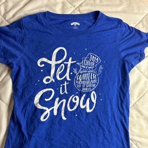 Holiday Time Royal Blue T-Shirt